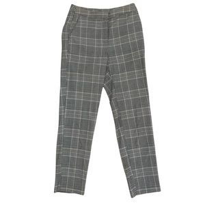 Plaid work pants
